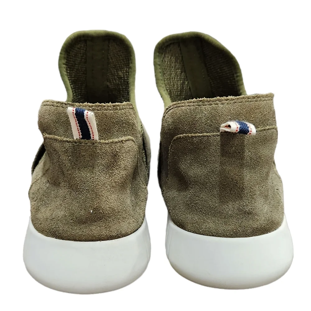 ED by Ellen Degeneres Green Mesh & Suede Sneakers Shoes Hachiro Slip-on 8.5
